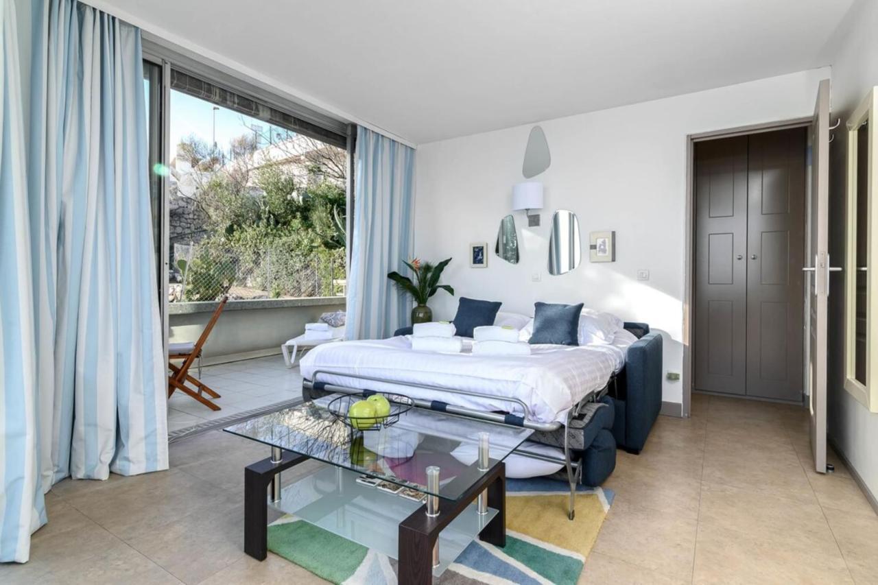 קאפ ד'איי Air-Conditioned Apartment With Sea View Furnished Terrace & Parking מראה חיצוני תמונה